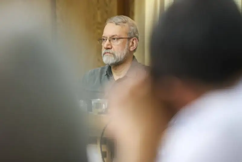 لاریجانی وارد ریاض شد+فیلم