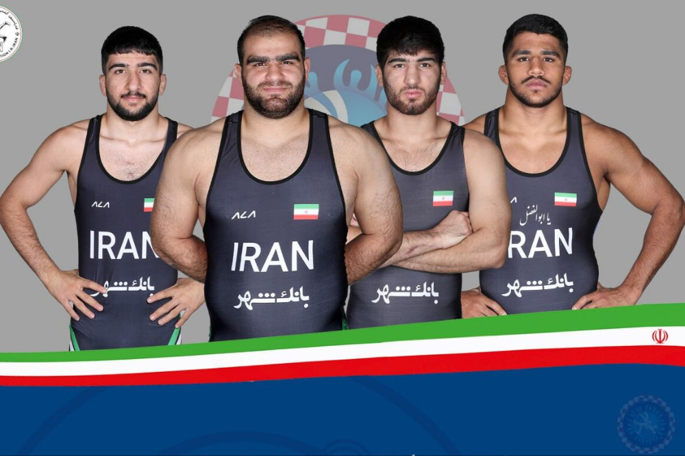 صدرنشینی ایران در رقابت های کشتی فرنگی جهان