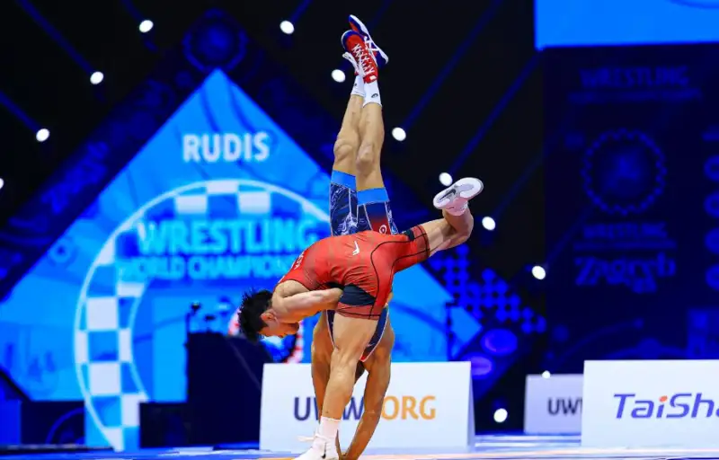 گزارش تصویری | رقابت های جام جهانی کشتی فرنگی ، کرواسی