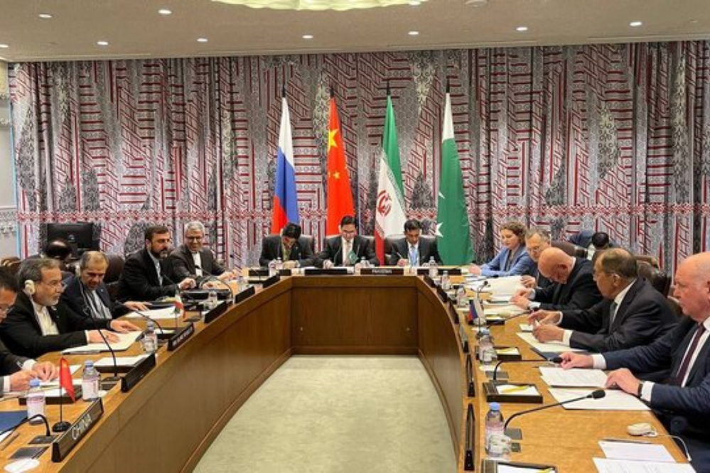بیانیه مشترک نشست چهارجانبه وزرای خارجه چین، ایران، پاکستان و روسیه درباره افغانستان