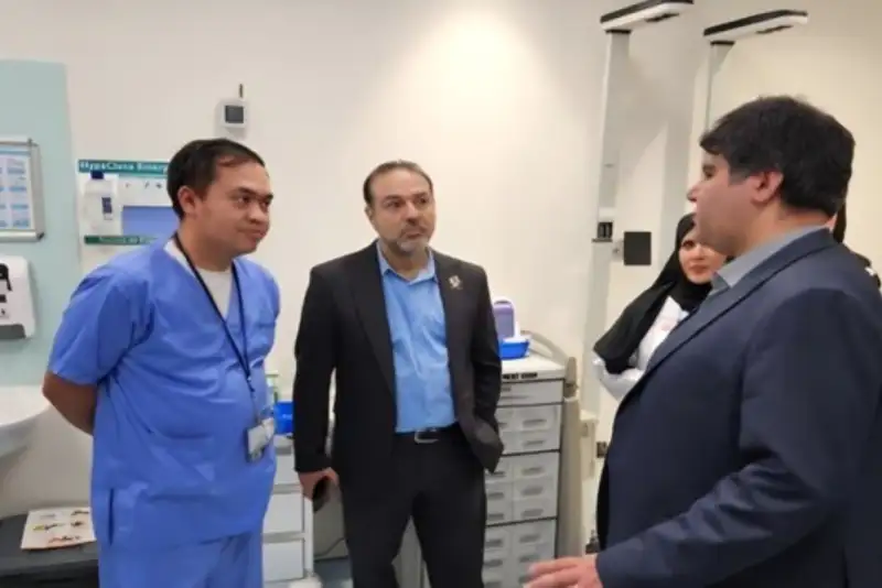 بازدید معاون وزارت بهداشت از مراکز جامع خدمات بهداشتی در دوحه