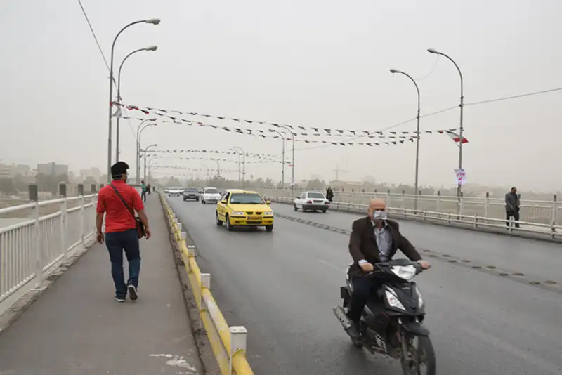 هوای امروز اهواز در وضعیت «خطرناک»