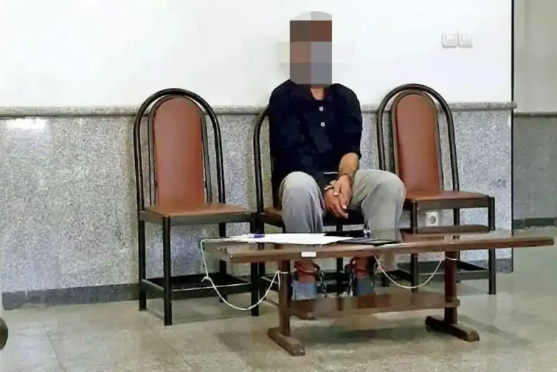 عامل جنایت برج زعفرانیه پای میز محاکمه