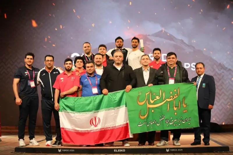 پولادمردان ایران بر سکوی اول جهان ایستادند