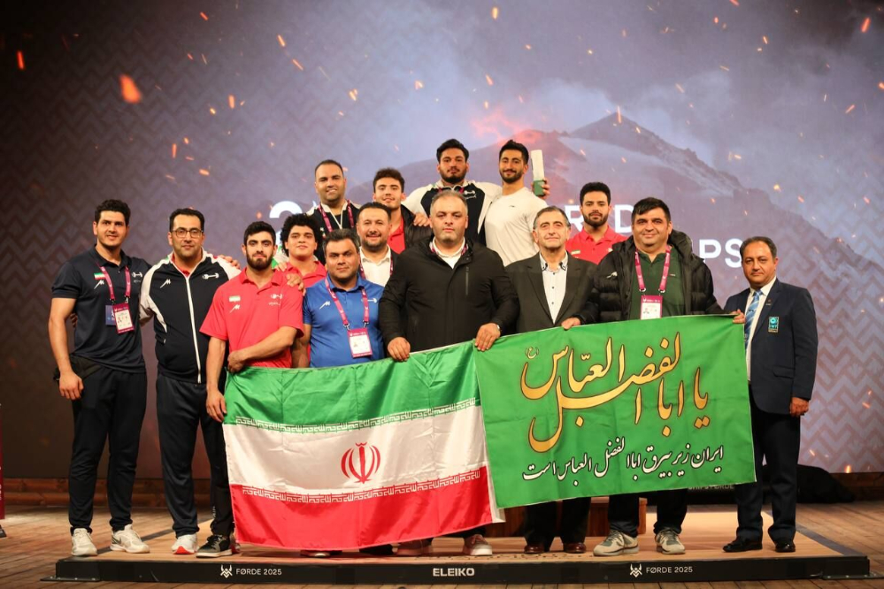 پولادمردان ایران بر سکوی اول جهان ایستادند