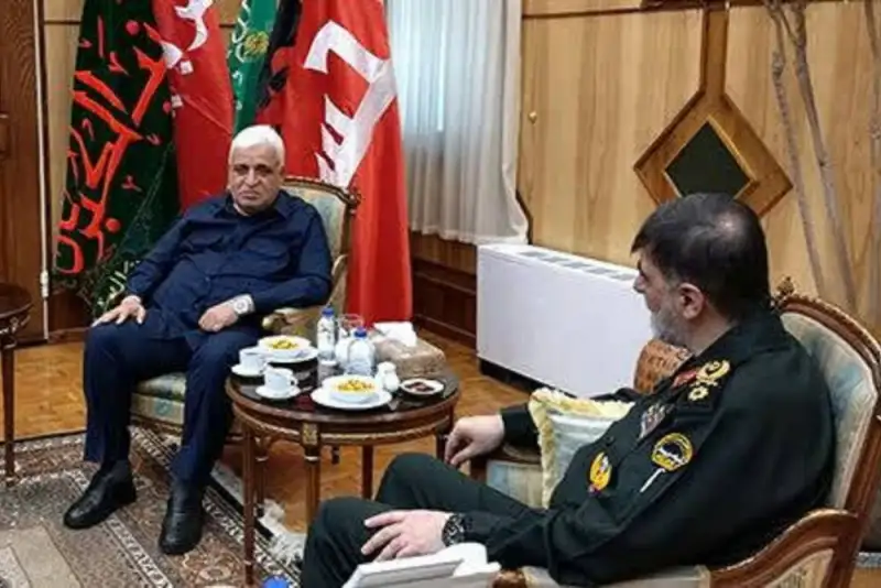 دیدار فرمانده حشد الشعبی عراق با سردار رادان