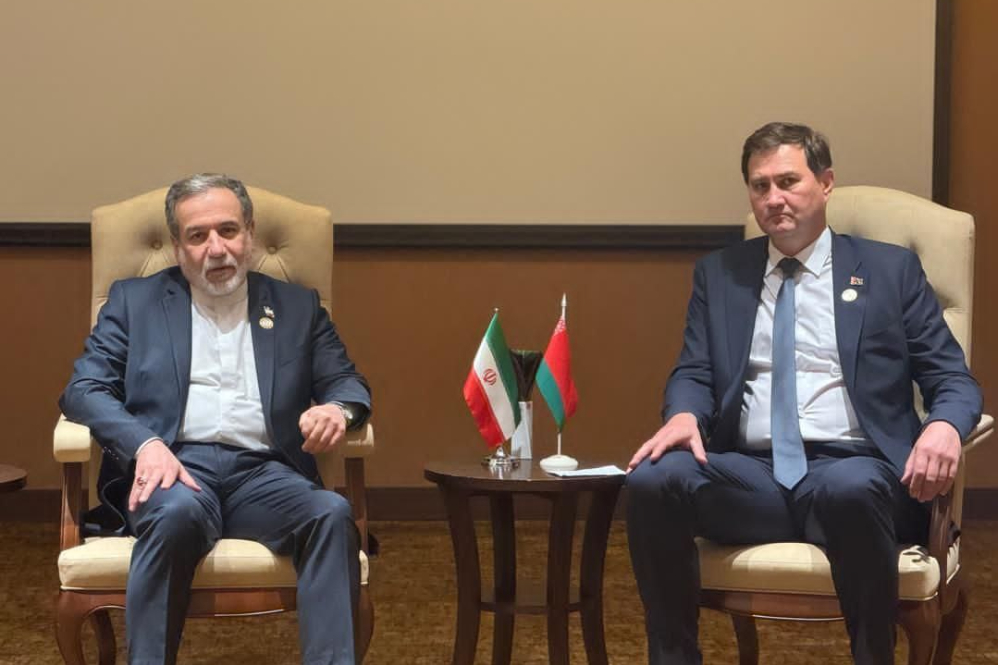 عراقچی با وزیر امور خارجه بلاروس دیدار کرد
