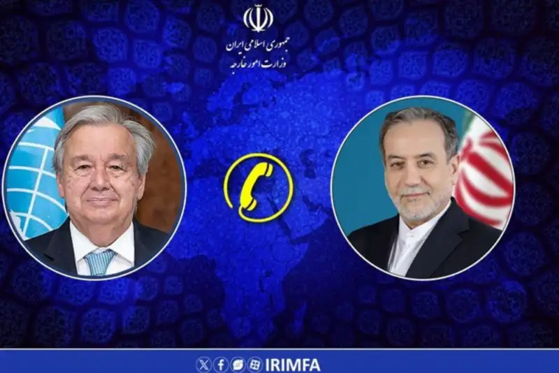 گفتگوی عراقچی و گوترش پیرامون مسائل غزه