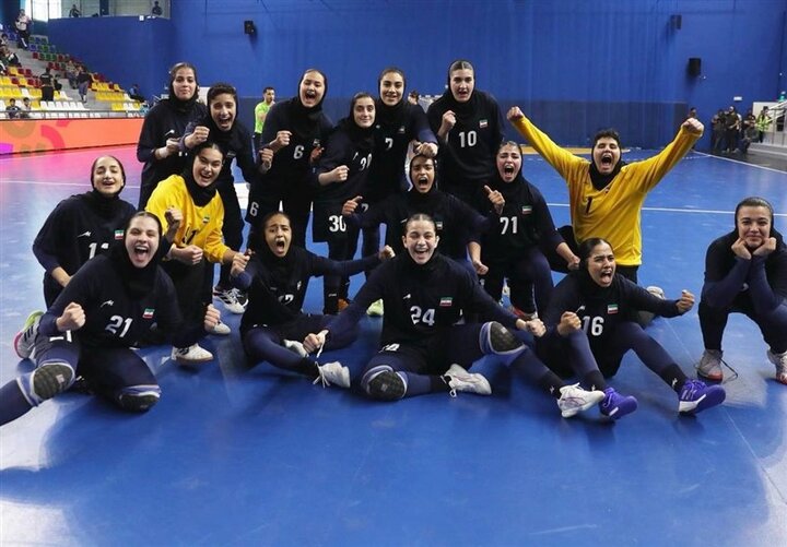 Iran’s girls’ handball team earns third win: 2025 AYG