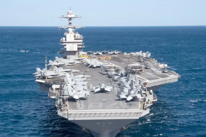 بزرگ‌ترین تجمع نظامی آمریکا از زمان جنگ خلیج فارس در نزدیکی ایران در حال انجام است