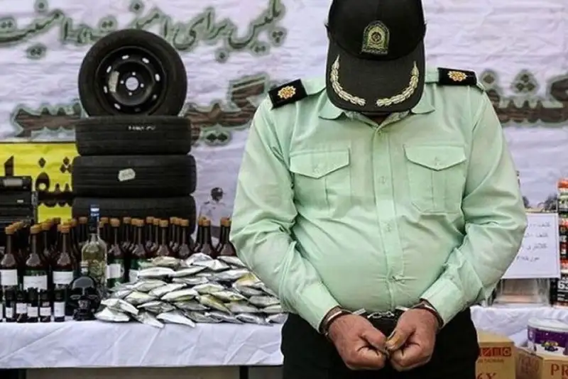 سرگرد قلابی به دام پلیس افتاد