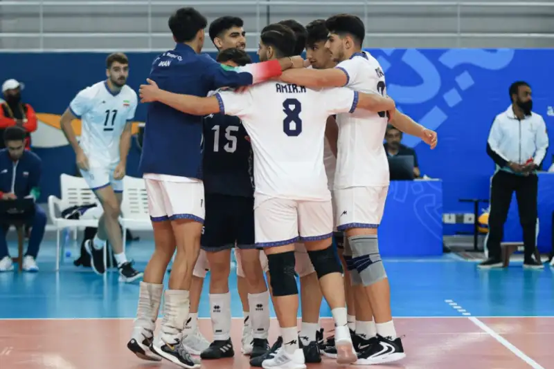 والیبال جوانان ایران فینالیست شد