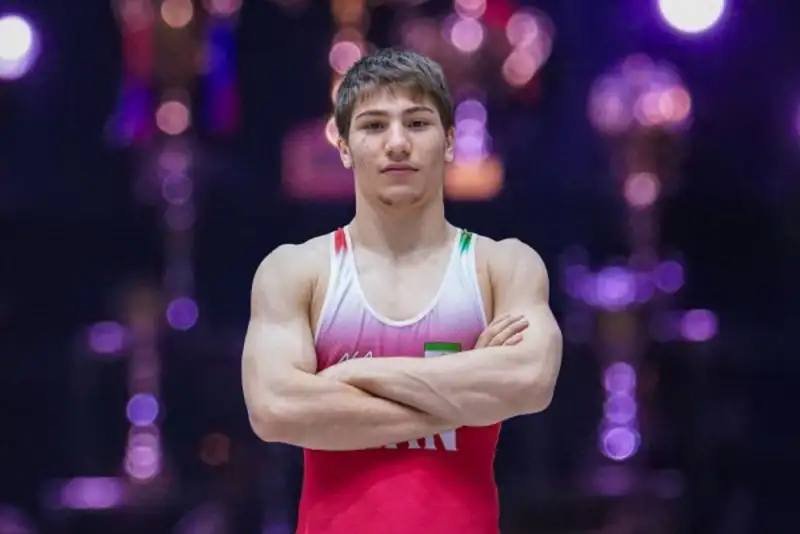 آزادکار ایران طلا گرفت