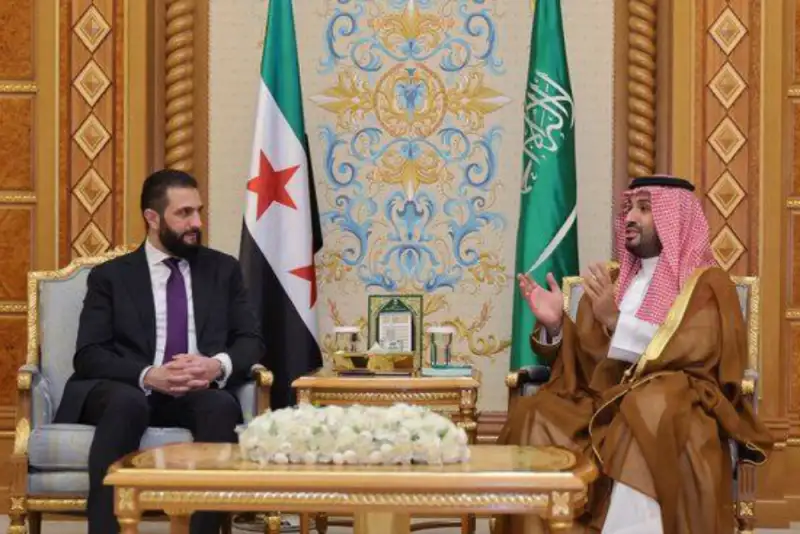الجولانی در ریاض با بن سلمان دیدار کرد