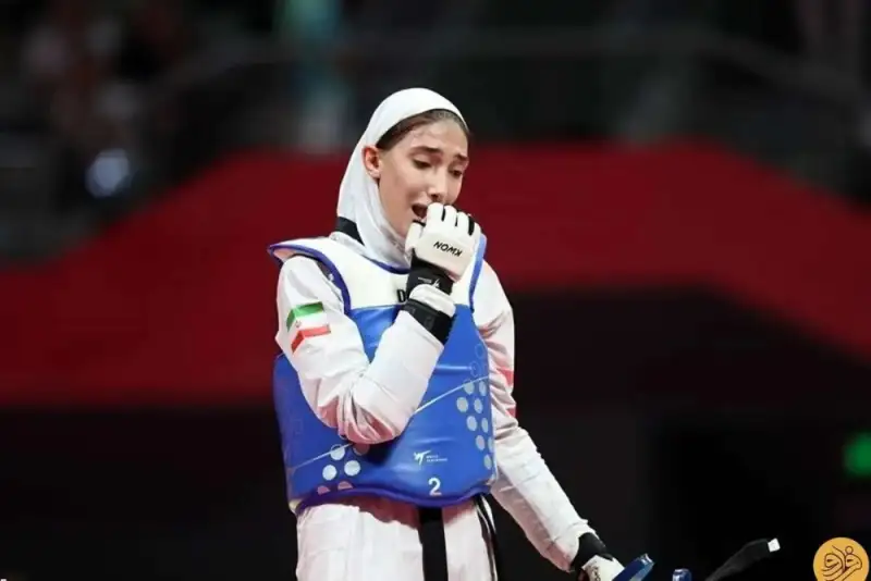 ادامه ناکامی تکواندو ایران؛ مبینا نعمت‌زاده هم حذف شد
