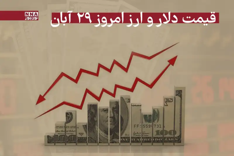 قیمت دلار و سایر ارزها امروز پنجشنبه 29 آبان 1404