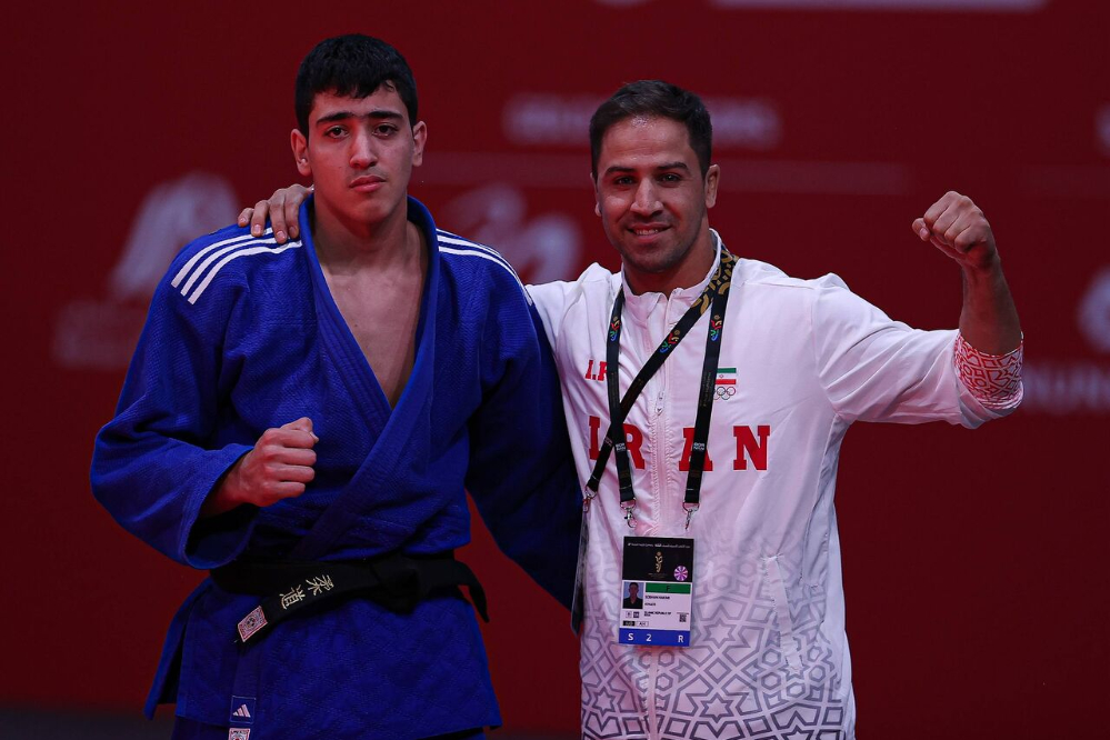 جودو بازی‌های آسیایی؛ حکیمی و نوین برنز گرفتند