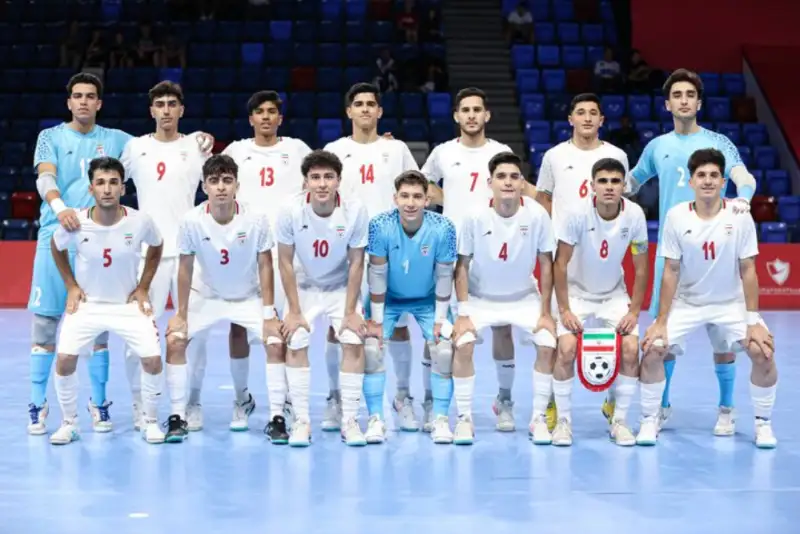 تیم فوتسال جوانان ایران نایب قهرمان بازی‌های آسیایی شد
