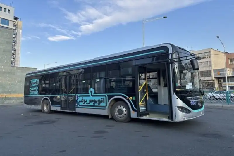 390 اتوبوس برقی در ناوگان تهران /قدمی مهم در مسیر کاهش آلودگی هوا