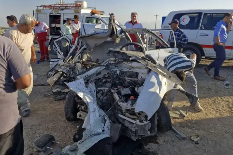 تصادف زنجیره‌ای مرگبار چند خودرو در اتوبان تهران–کرج+ جزئیات