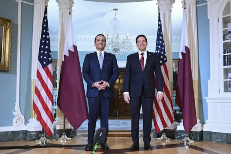 گفت‌وگوی تلفنی وزرای خارجه قطر و آمریکا درباره آتش‌بس نوار غزه