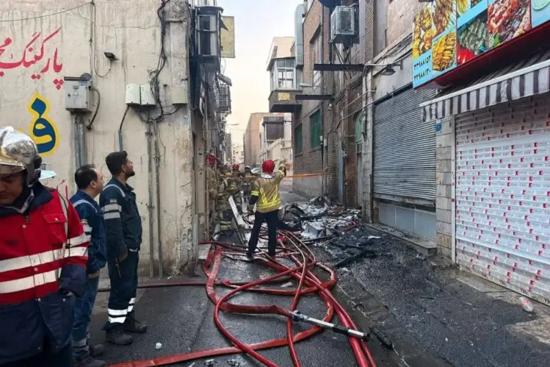 جزئیات آتش سوزی منزل مسکونی در ورامین