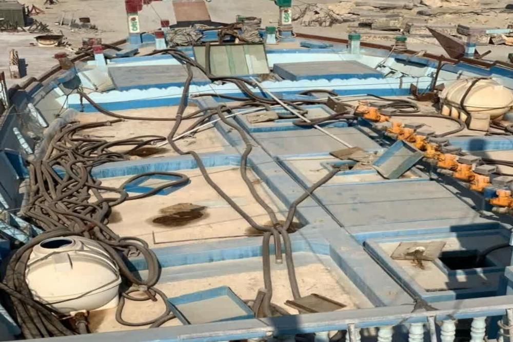 توقیف شناور حامل240 هزار لیتر سوخت قاچاق در خلیج فارس
