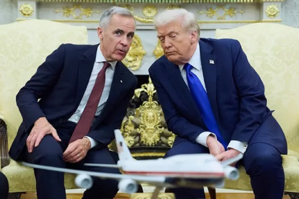 عذرخواهی رسمی کانادا از ترامپ به‌دلیل تبلیغ ضدتعرفه‌ای