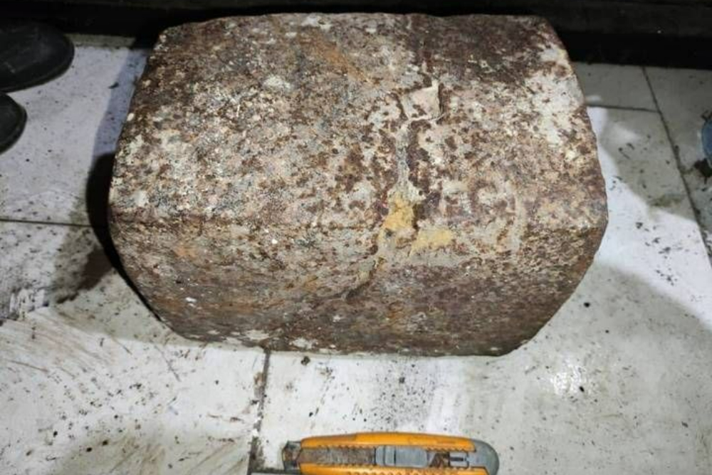 کشف شمش آهن تاریخی در ماسوله