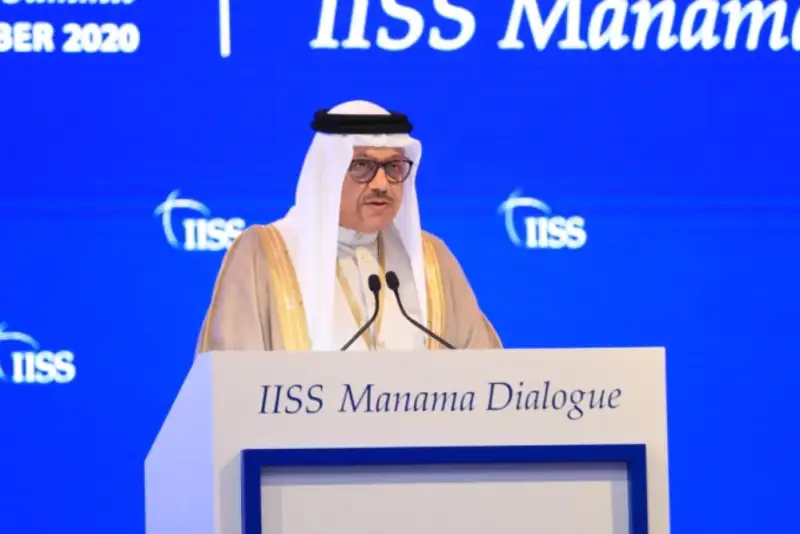 وزیر خارجه بحرین: امنیت منطقه با حل دیپلماتیک پرونده هسته‌ای ایران ممکن است