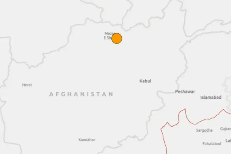 زلزله 6 ریشتری بار دیگر افغانستان را لرزاند