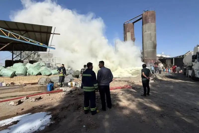 حریق در پالایش نفت پارسیان ایوانکی؛ یک کشته و سه مصدوم