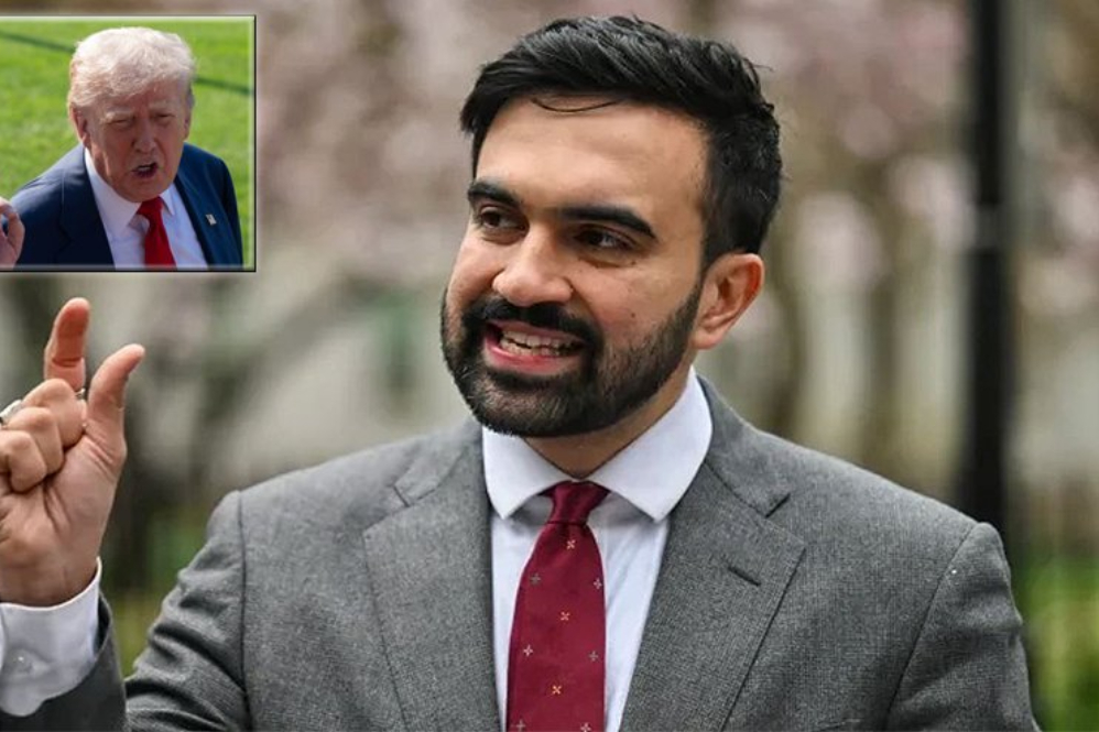 ניו יורק מתחילה היום את הבחירות שלה, וטראמפ מאיים על המועמד ההודי על תמיכתו בפלסטין.