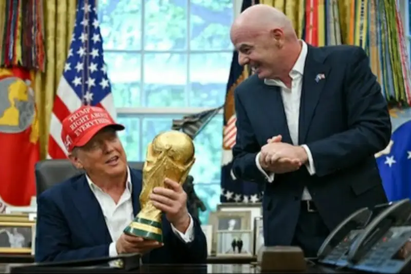 تلاش فیفا برای روسفید کردن ترامپ