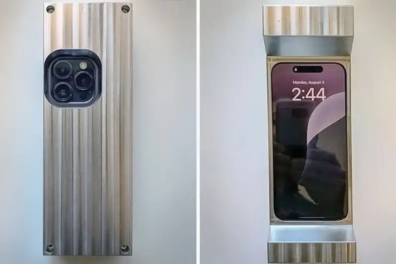 کاهش اعتیاد به گوشی با قاب فولادی