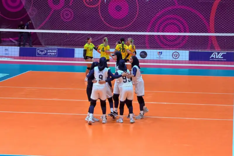 پیروزی والیبال زیر 16 سال دختران آسیا مقابل استرالیا