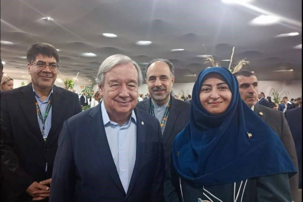 غوتريش: إيران تلعب دورا نشطا في المناقشات العالمية المتعلقة بتغير المناخ