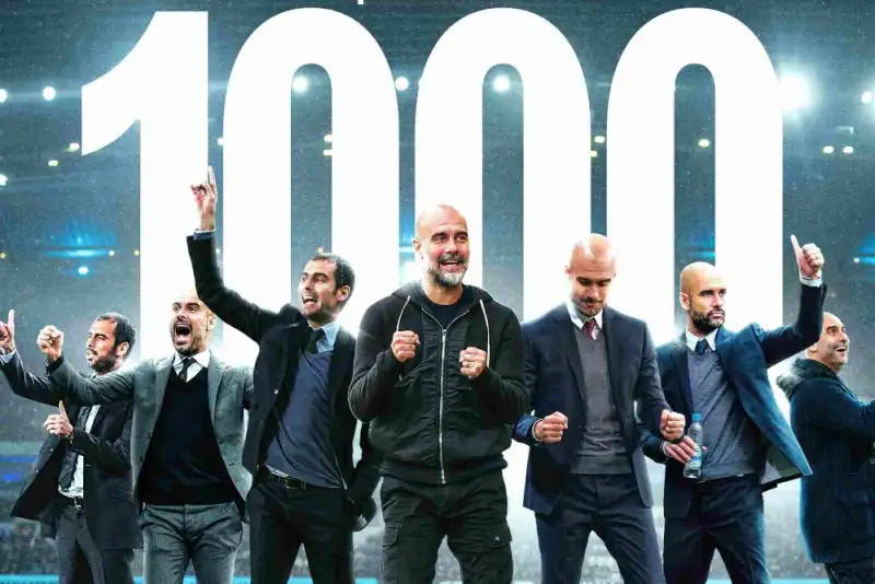 گواردیولا در آستانه ورود به تالار مشاهیر 1000 تایی‌ها!