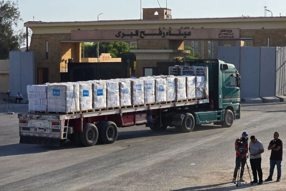 آمریکا کنترل ورود کمک‌های بشردوستانه به غزه را به دست می‌گیرد