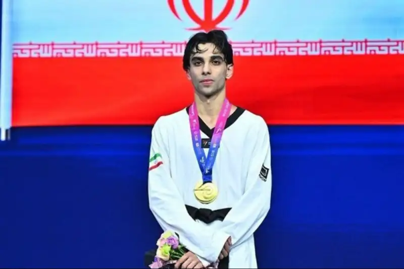 زندی در صدر رنکینگ جهانی تکواندو