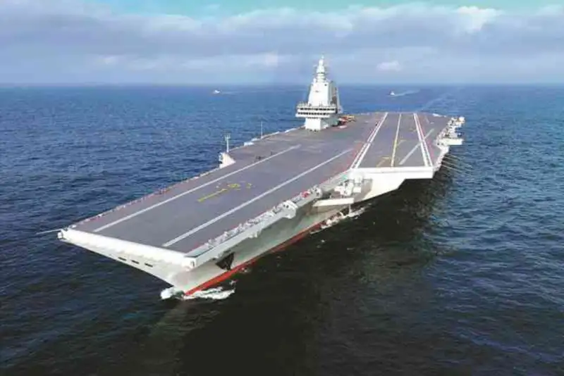 فوجیان، غول دریایی چین وارد میدان شد+فیلم