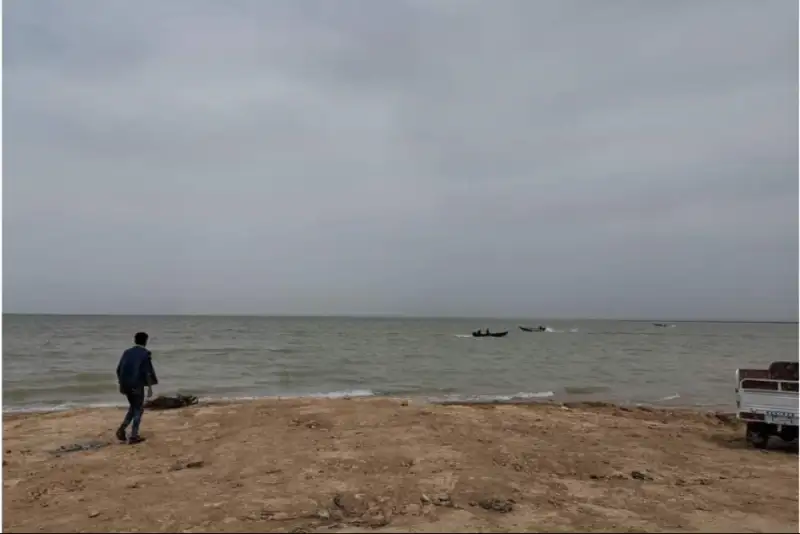 رسانه‌های عراقی از خشک شدن دریاچه حمرین در استان دیاله عراق خبر دادند