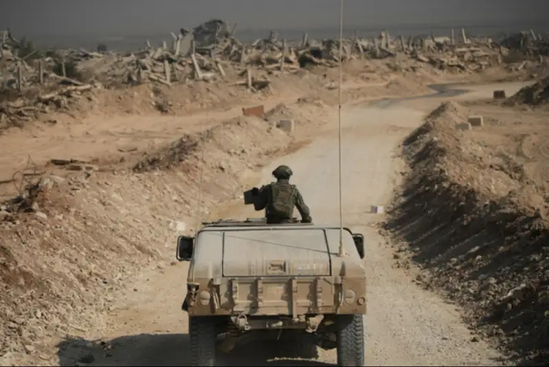 تدارک آمریکا برای ایجاد پایگاه نظامی در غلاف غزه