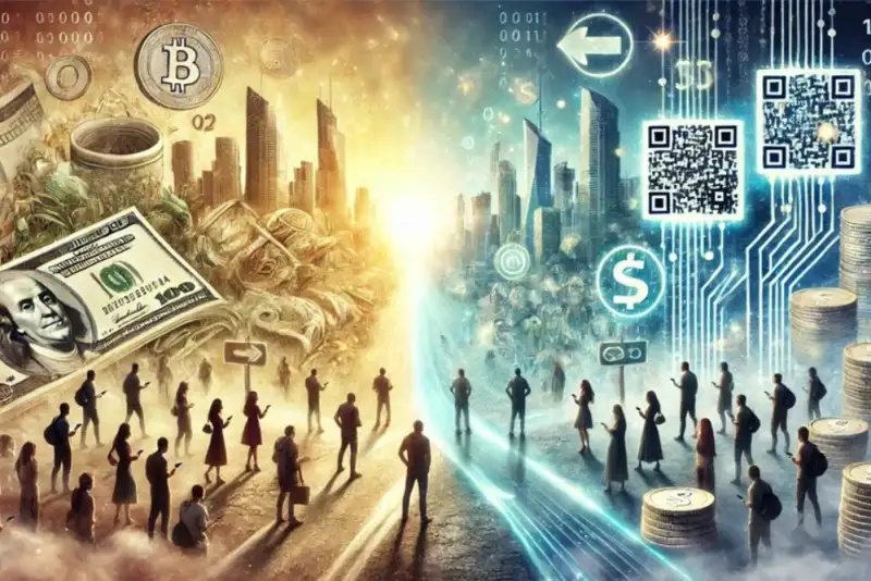 پول در دو راهی لمس و لمس‌ناپذیری