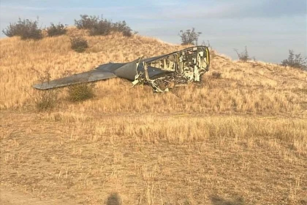 سقوط یک هواپیمای باری ترکیه در گرجستان +فیلم