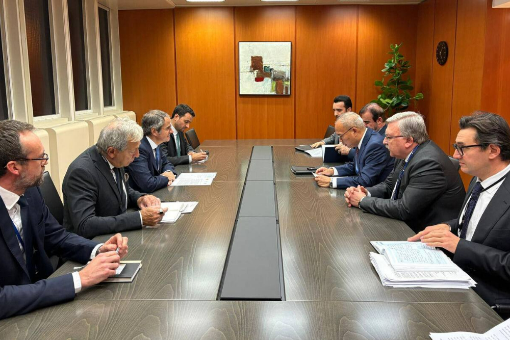 دیدار سفرای ایران، چین و روسیه با گروسی