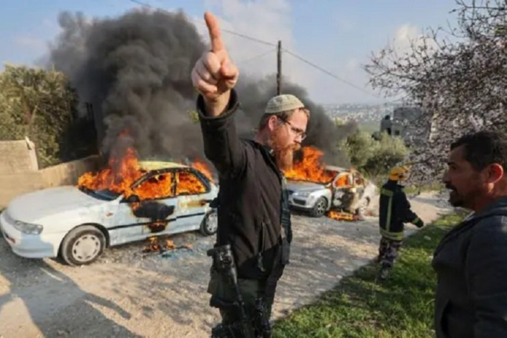 שריפות מתנחלים בגדה המערבית: שואה פלסטינית לנגד עיני העולם