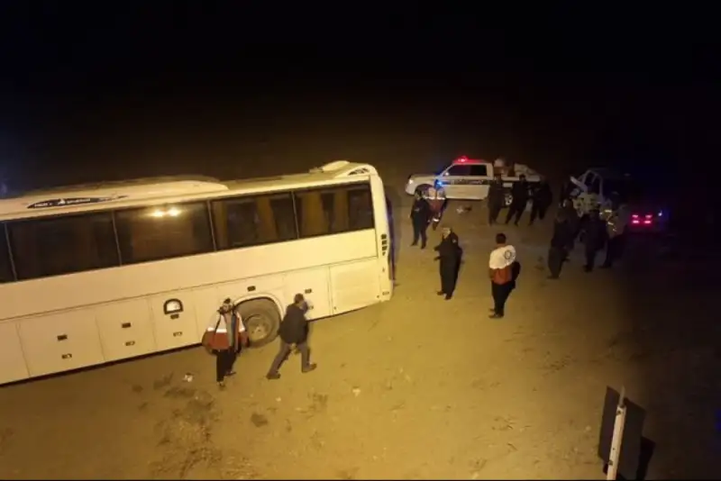 23 مصدوم در انحراف اتوبوس در محور نیشابور به سبزوار