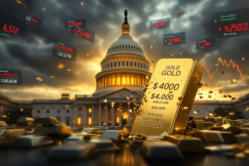 افزایش نرخ طلا با بازگشایی دولت آمریکا