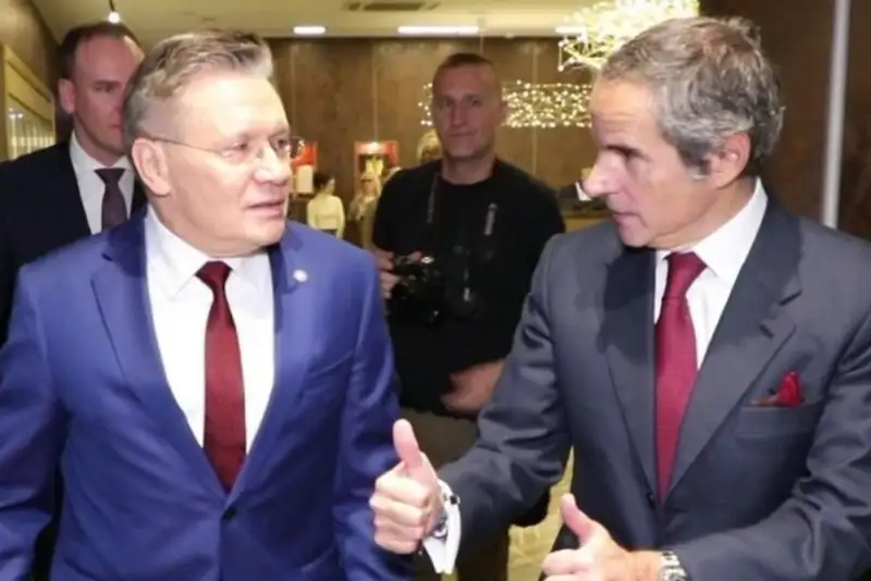 گروسی با مقامات روسیه درباره نیروگاه هسته‌ای زاپوریژیا مذاکره کرد